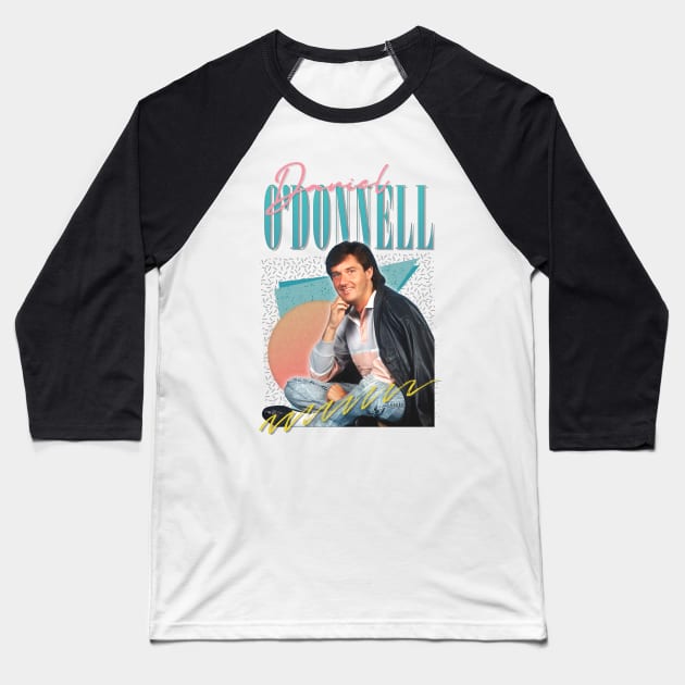 Sexy Daniel O'Donnell Aesthetic Fan Art Baseball T-Shirt by feck!